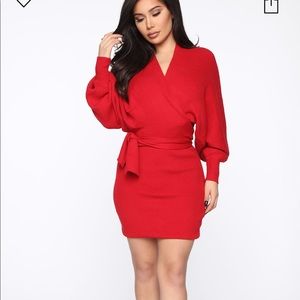 Fashion Nova Sweater/Skirt Two Piece Set